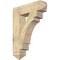Ekena Millwork Merced Arts & Crafts Rough Sawn Bracket, Douglas Fir, 6"W x 26"D x 34"H BKT06X26X34MRC03RDF - alternate 1